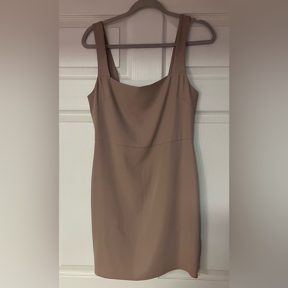 Aritzia Babaton 90’s Mini Dress -Nude
